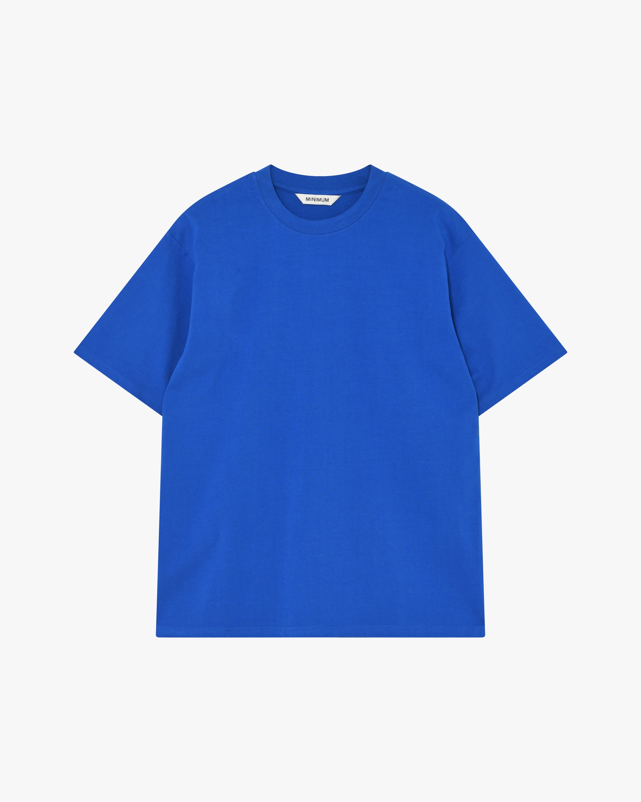 minimum male Aarhus short sleeved t-shirt G029 GOTS Short Sleeved T-shirt 4148 Victoria Blue