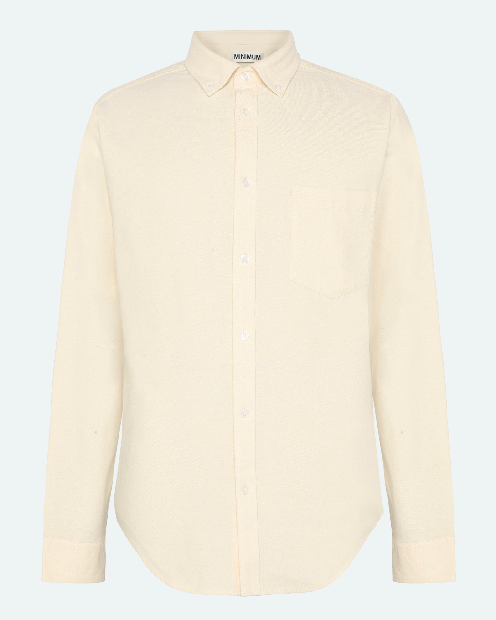minimum male Colt 3760 Shirt Long Sleeved Shirt 004 Broken White