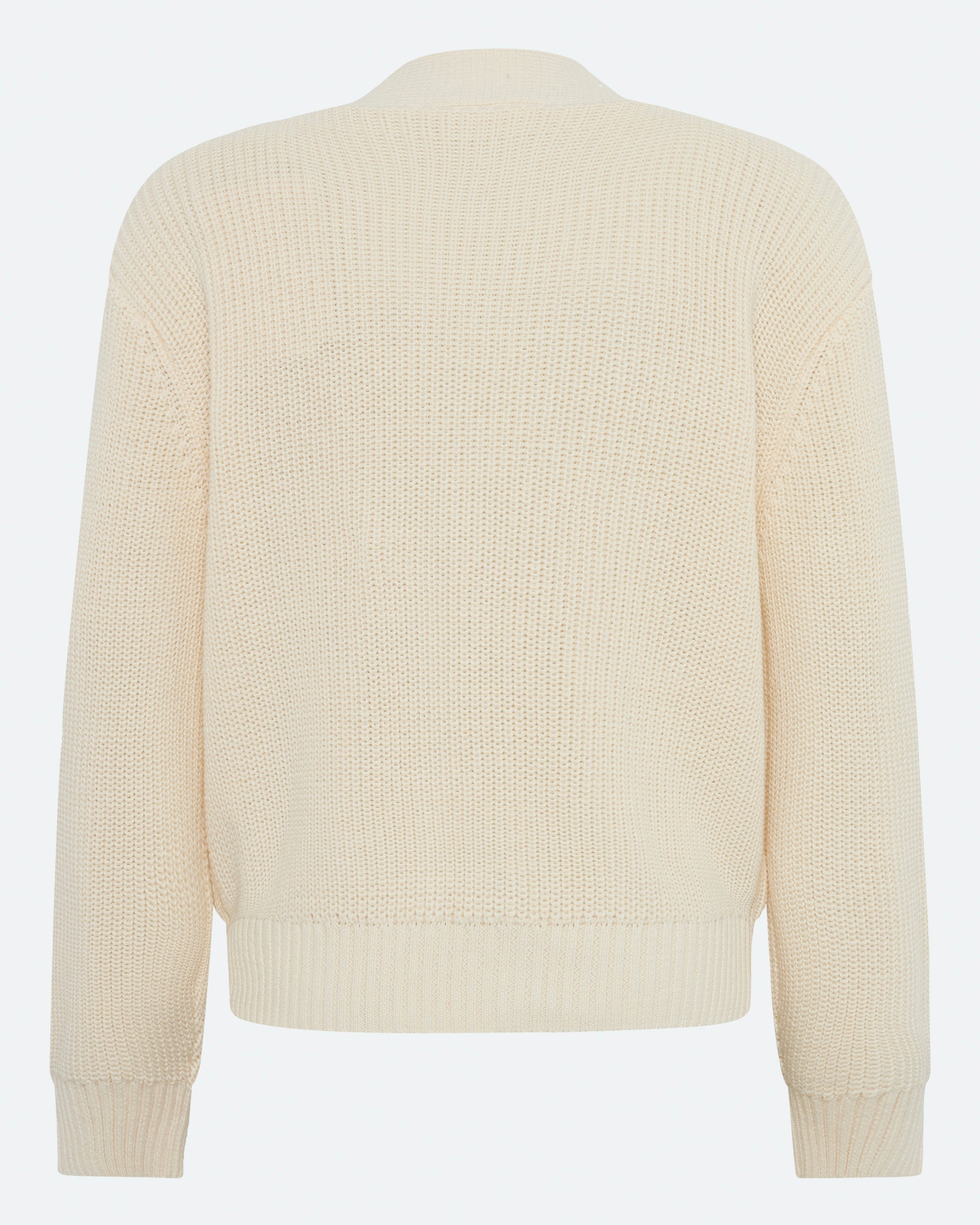 minimum female Gala cardigan G006 GOTS Cardigan 0011 Butter Cream