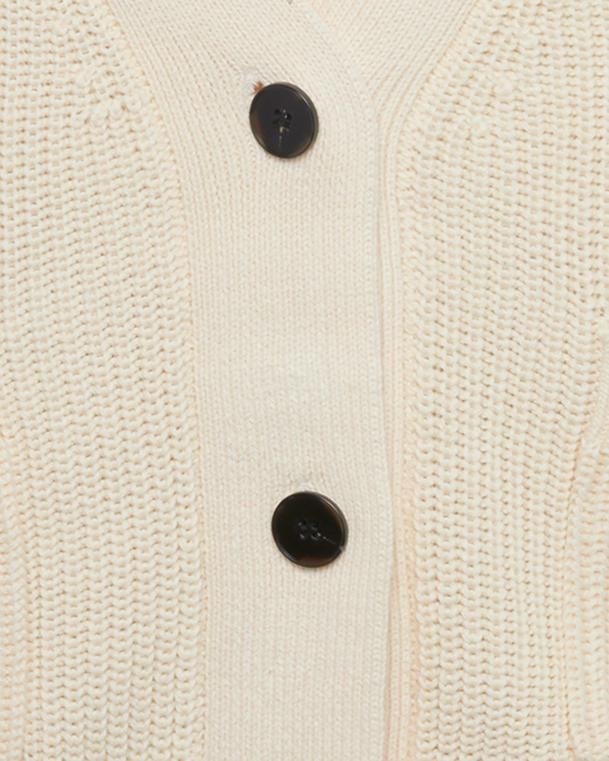 minimum female Gala cardigan G006 GOTS Cardigan 0011 Butter Cream