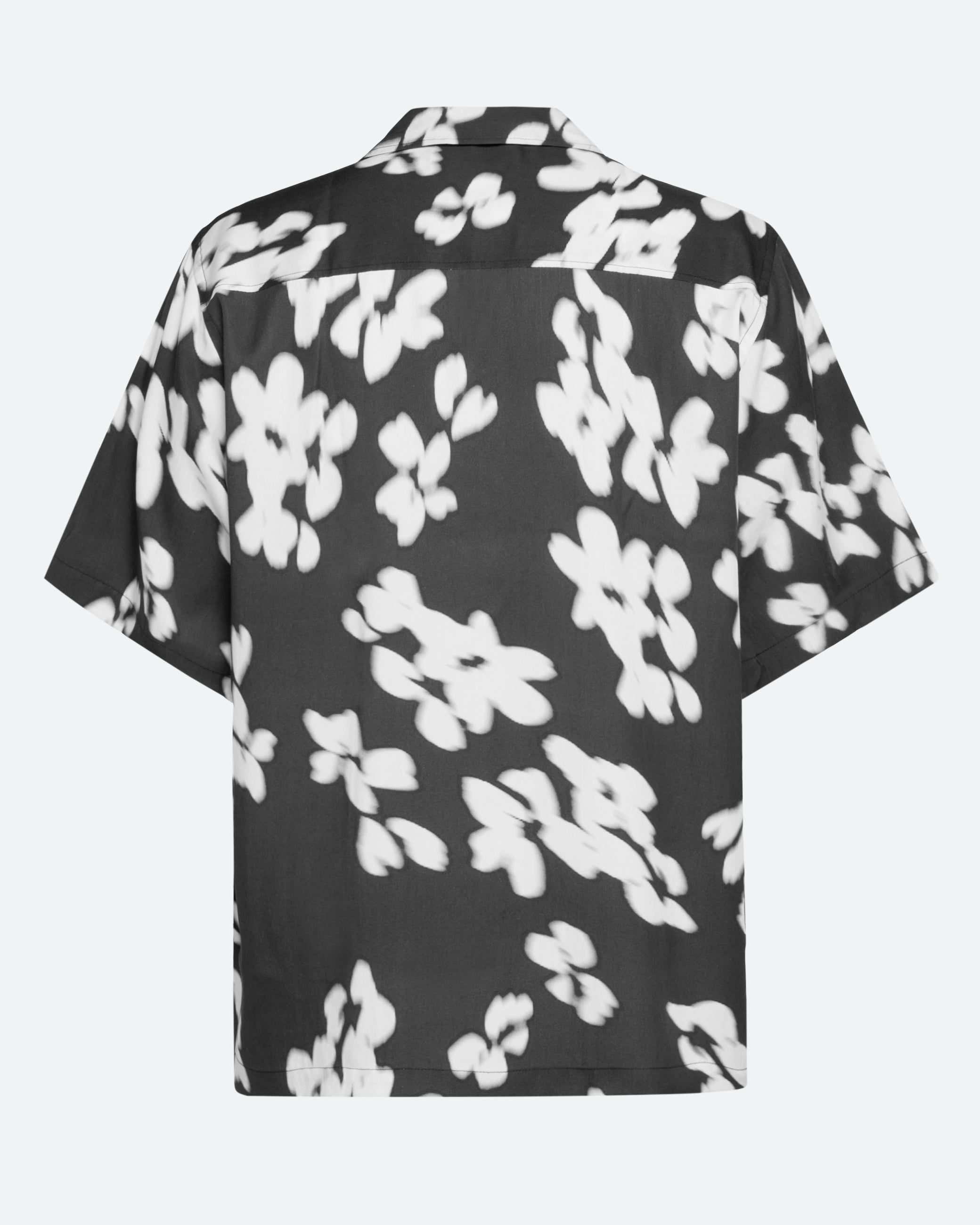 minimum male Hayden relaxed short sleeved shirt 4230 Short Sleeved Shirt 999 Black