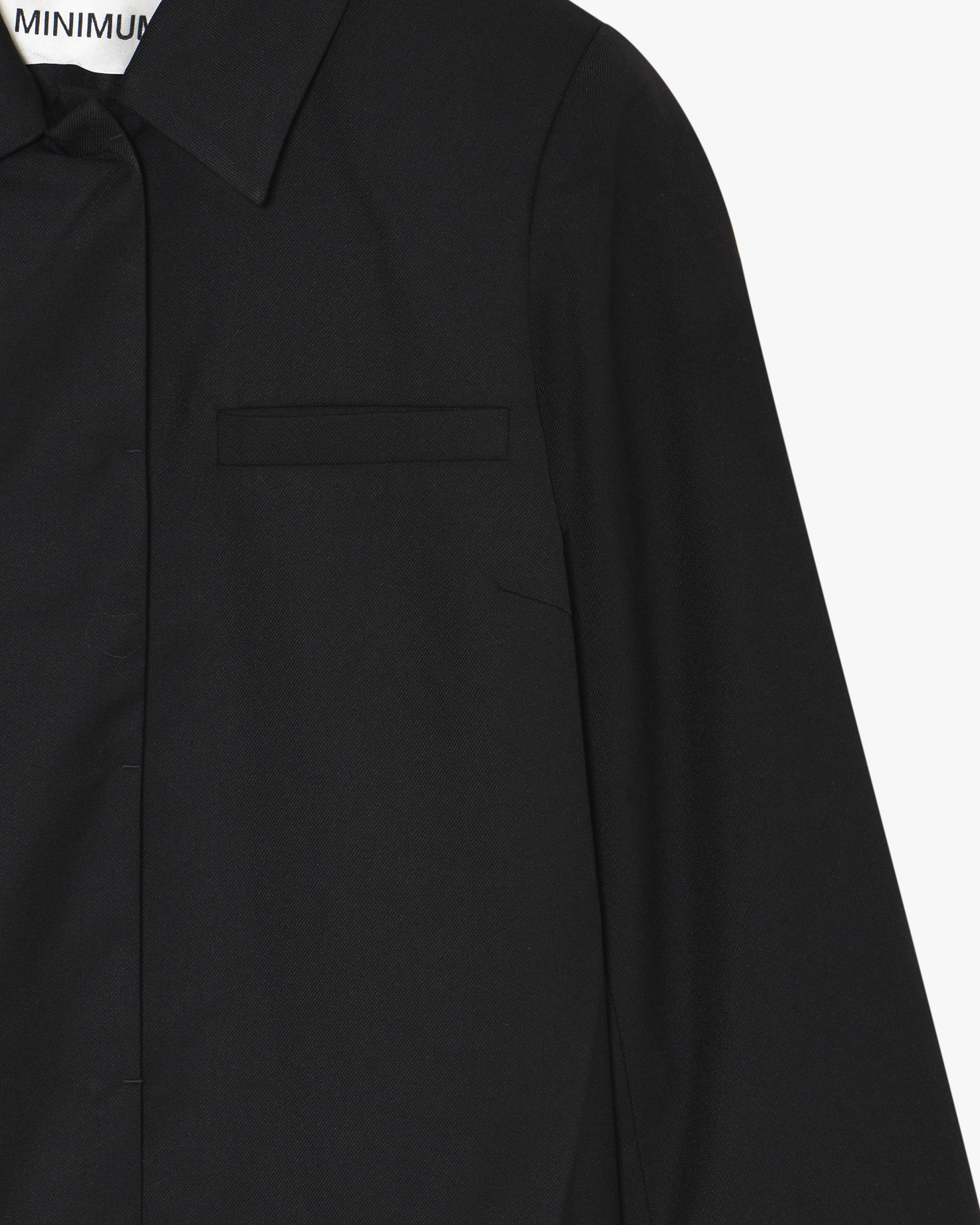 minimum female Luciana jacket 4527 Lightweight Jacket 999 Black