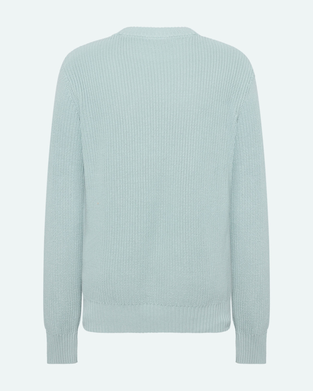 minimum male Rob basic knit sweater G006 GOTS Sweater 4706 Gray Mist