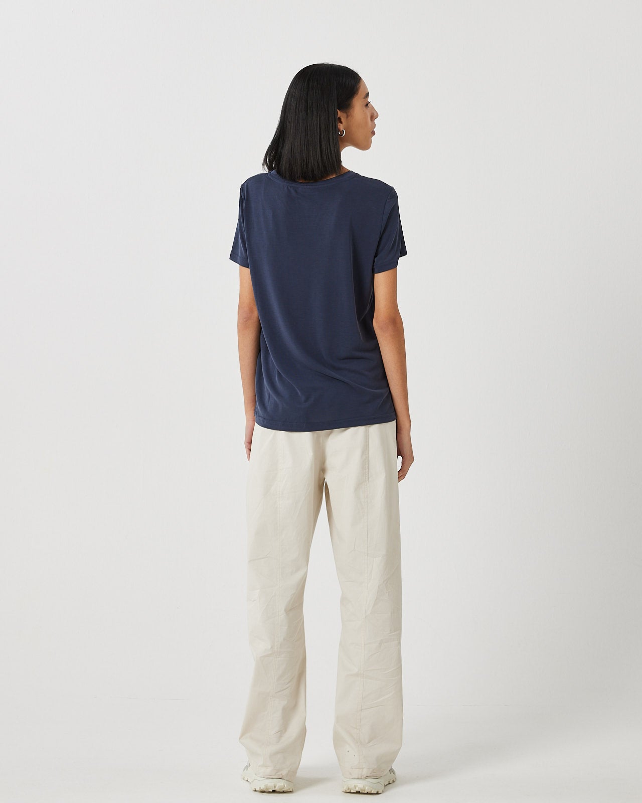 minimum female Rynah t-shirt 2.0 0281 Short Sleeved T-shirt 687 Navy Blazer