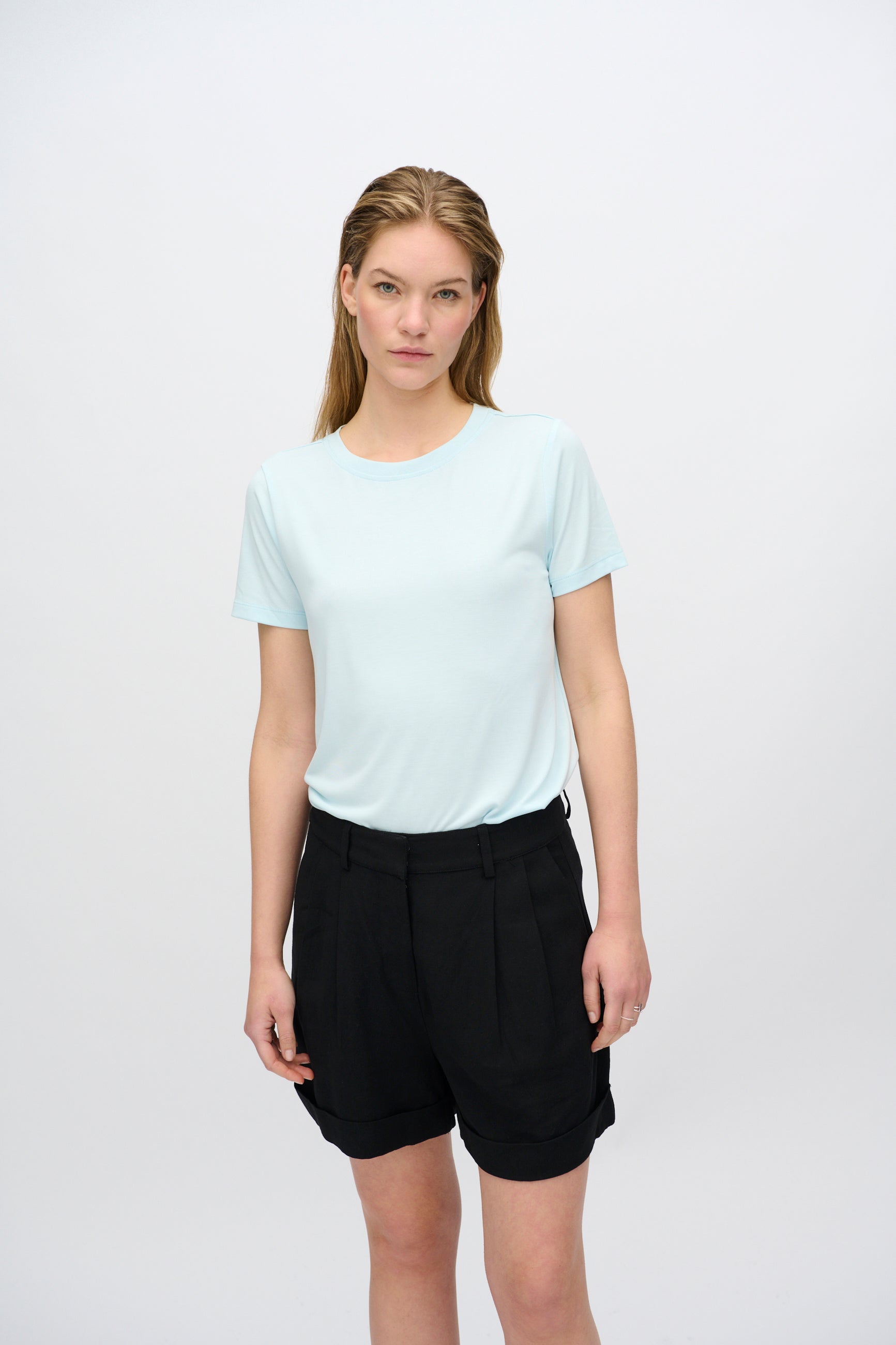 minimum female Rynah t-shirt 2.0 0281 Short Sleeved T-shirt 1242 Delicate Blue