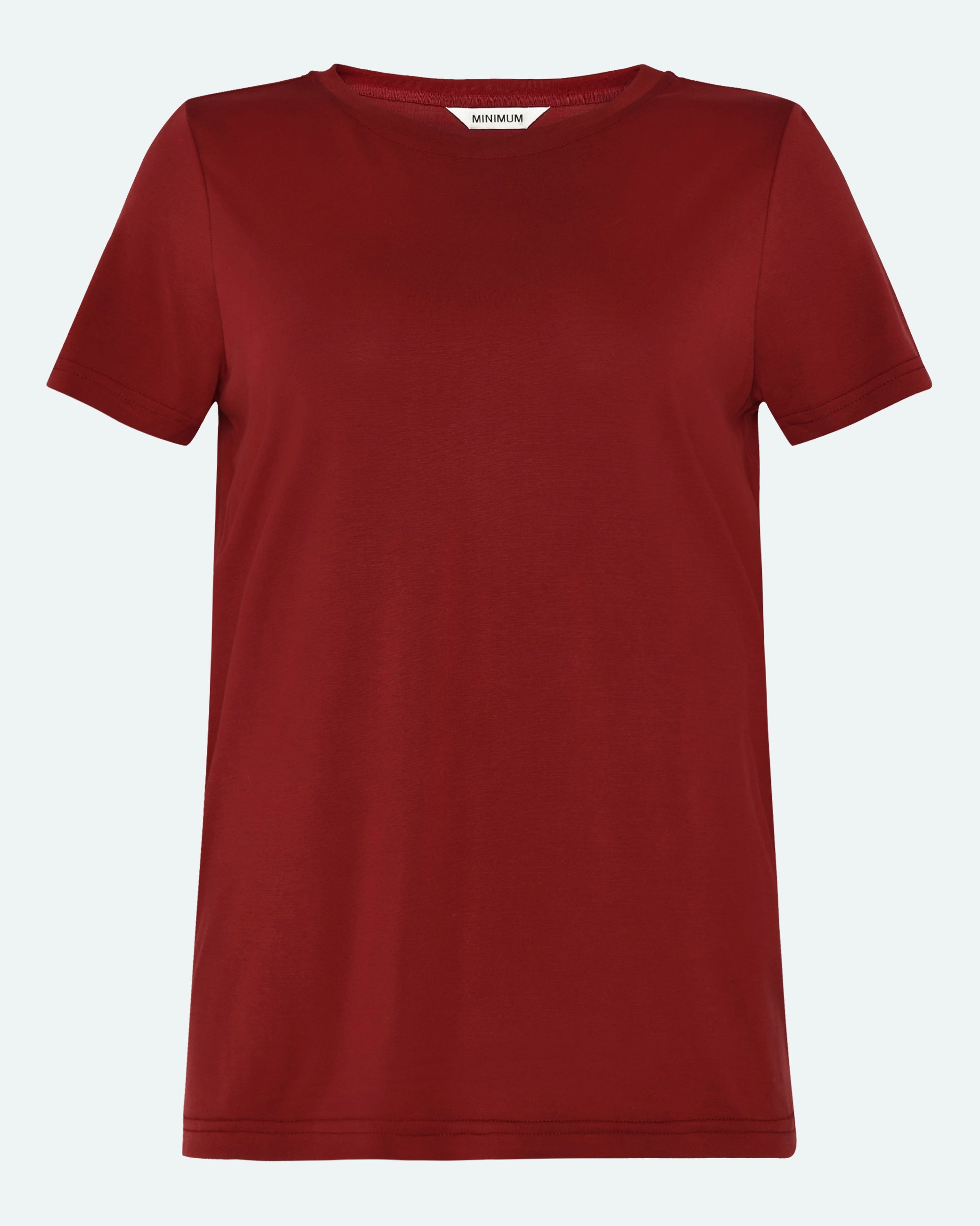 minimum female Rynah t-shirt 2.0 0281 Short Sleeved T-shirt 1534 Merlot