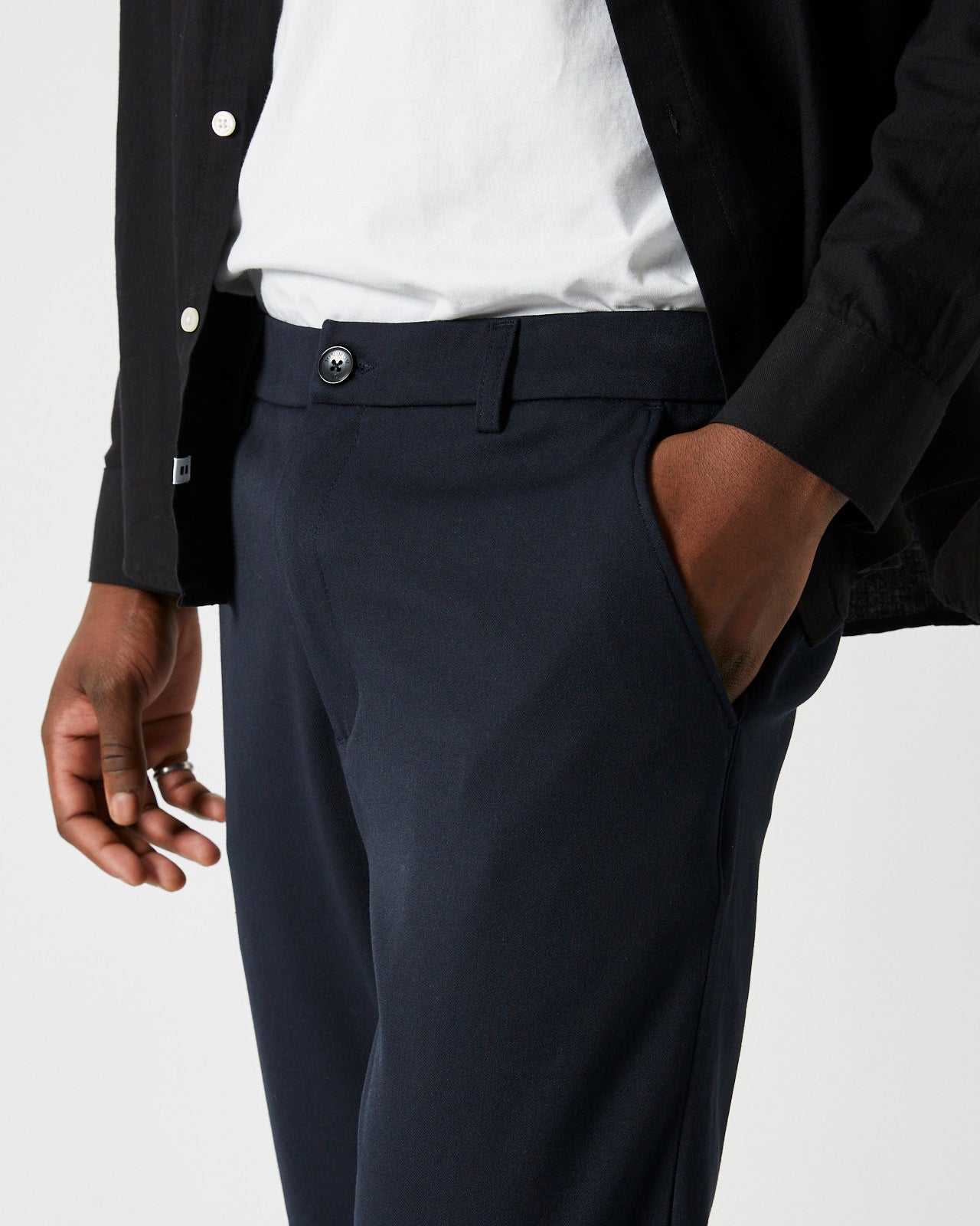 minimum male Sofus 9780 Pants Chino Pants 687 Navy Blazer