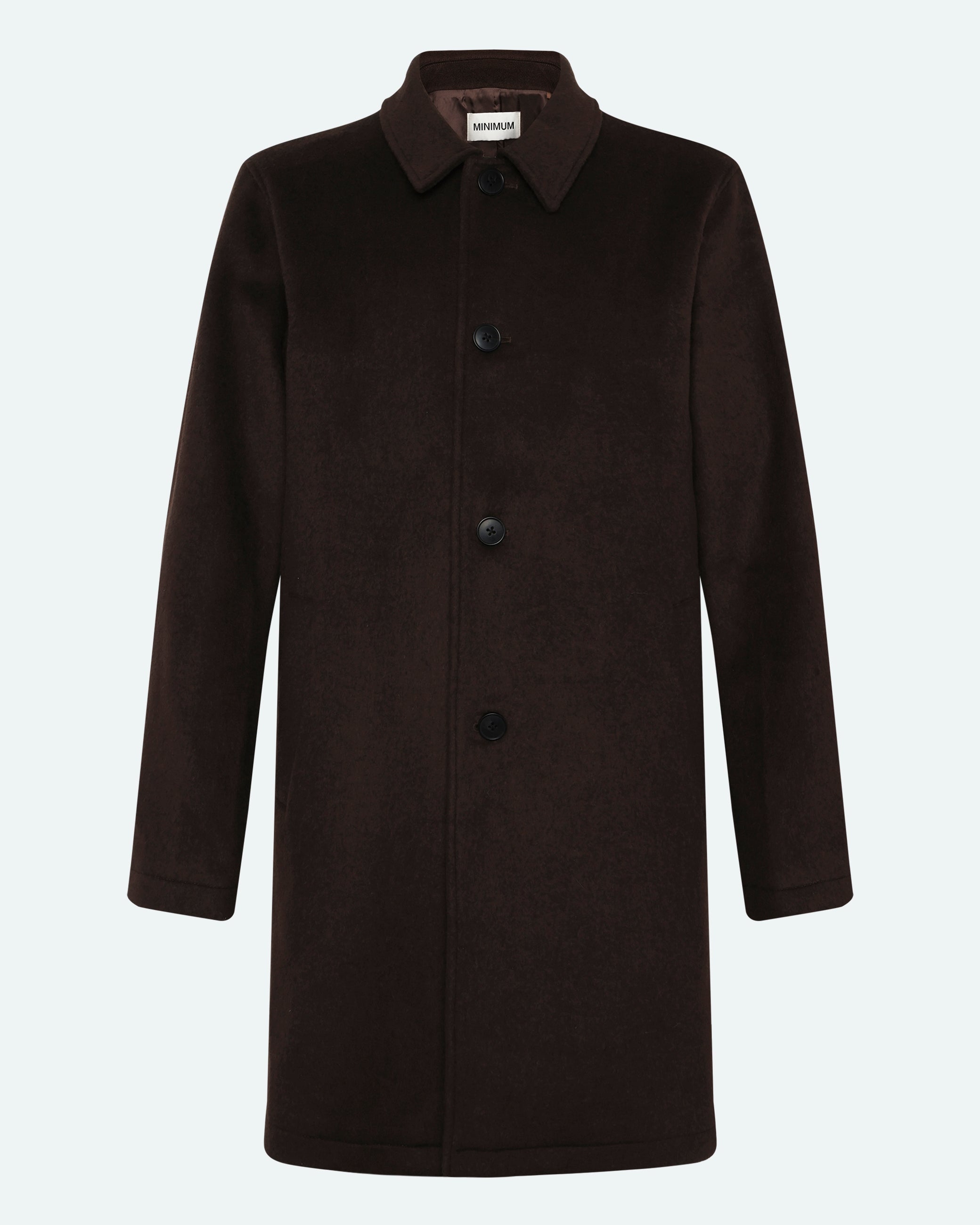minimum male Travis Coat 4312 Outerwear 1914 Seal Brown