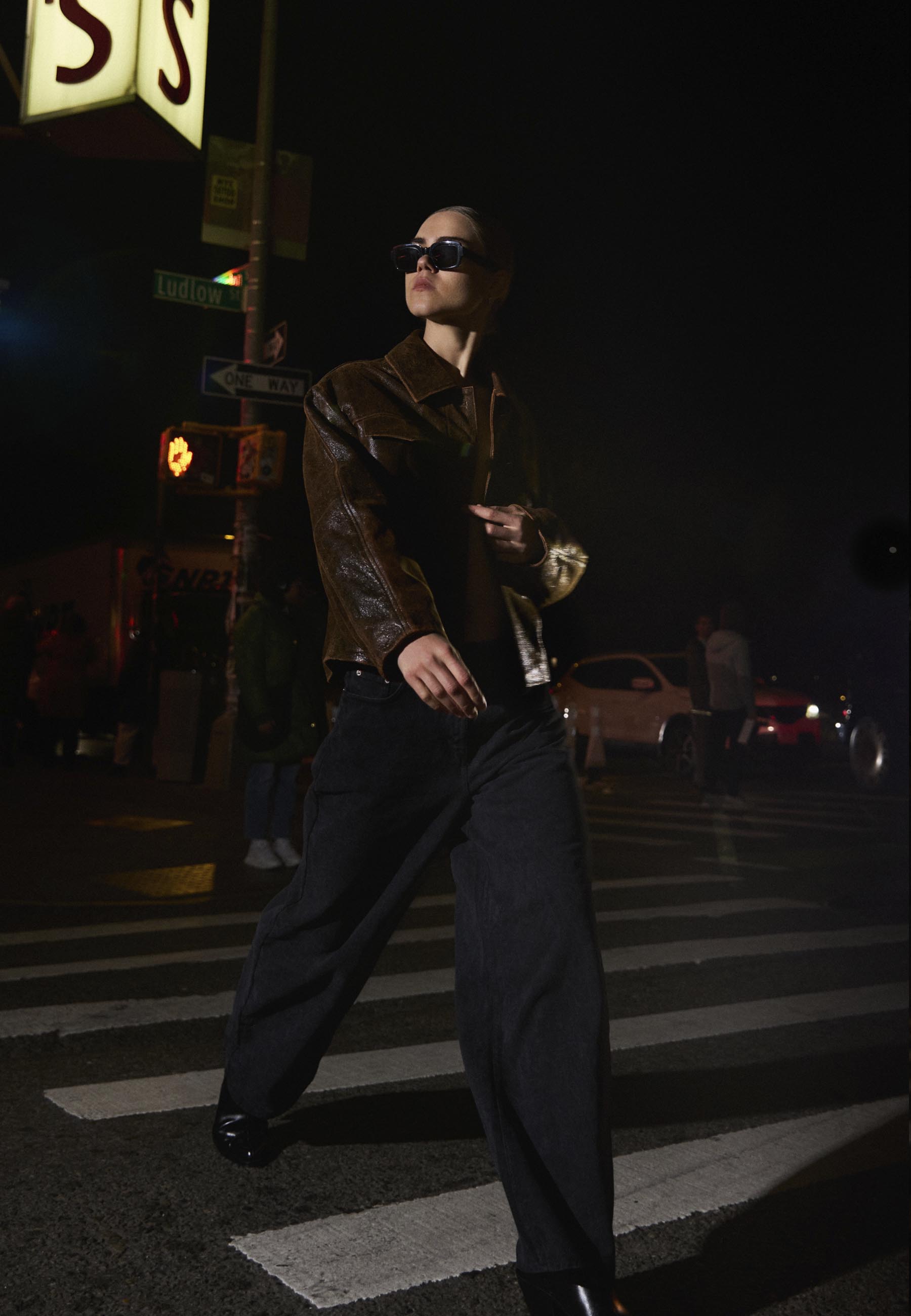 minimum female Tyra jacket 4447 Leather Jacket 1914 Seal Brown