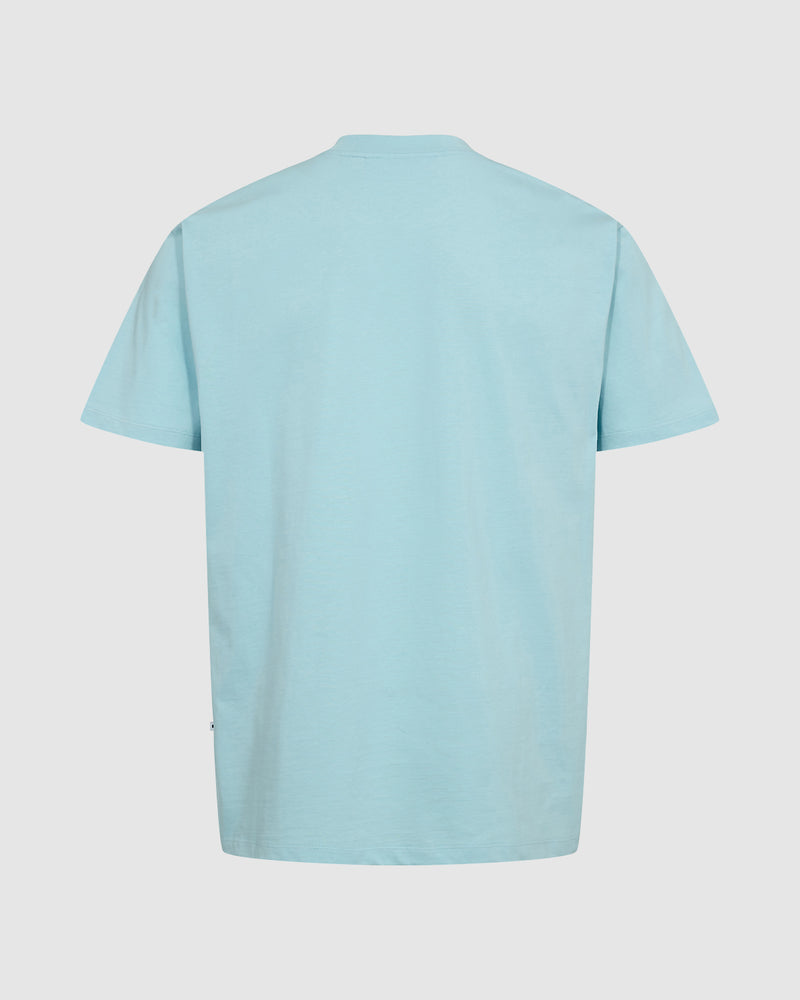 minimum male Aarhus Tee G029 Short Sleeved T-shirt 4315 Sea Angel