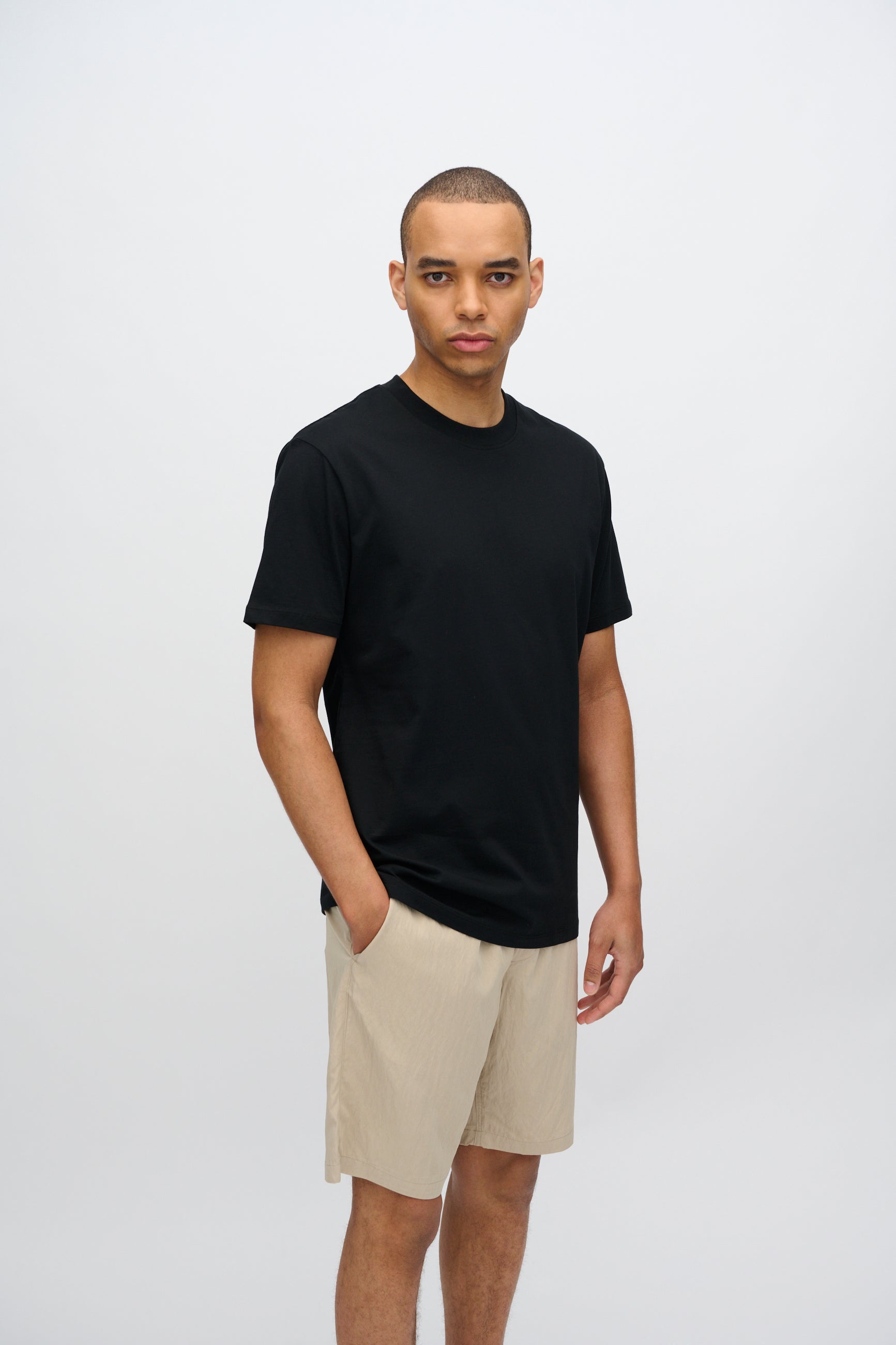 minimum male Aarhus short sleeved t-shirt G029 GOTS Short Sleeved T-shirt 999 Black