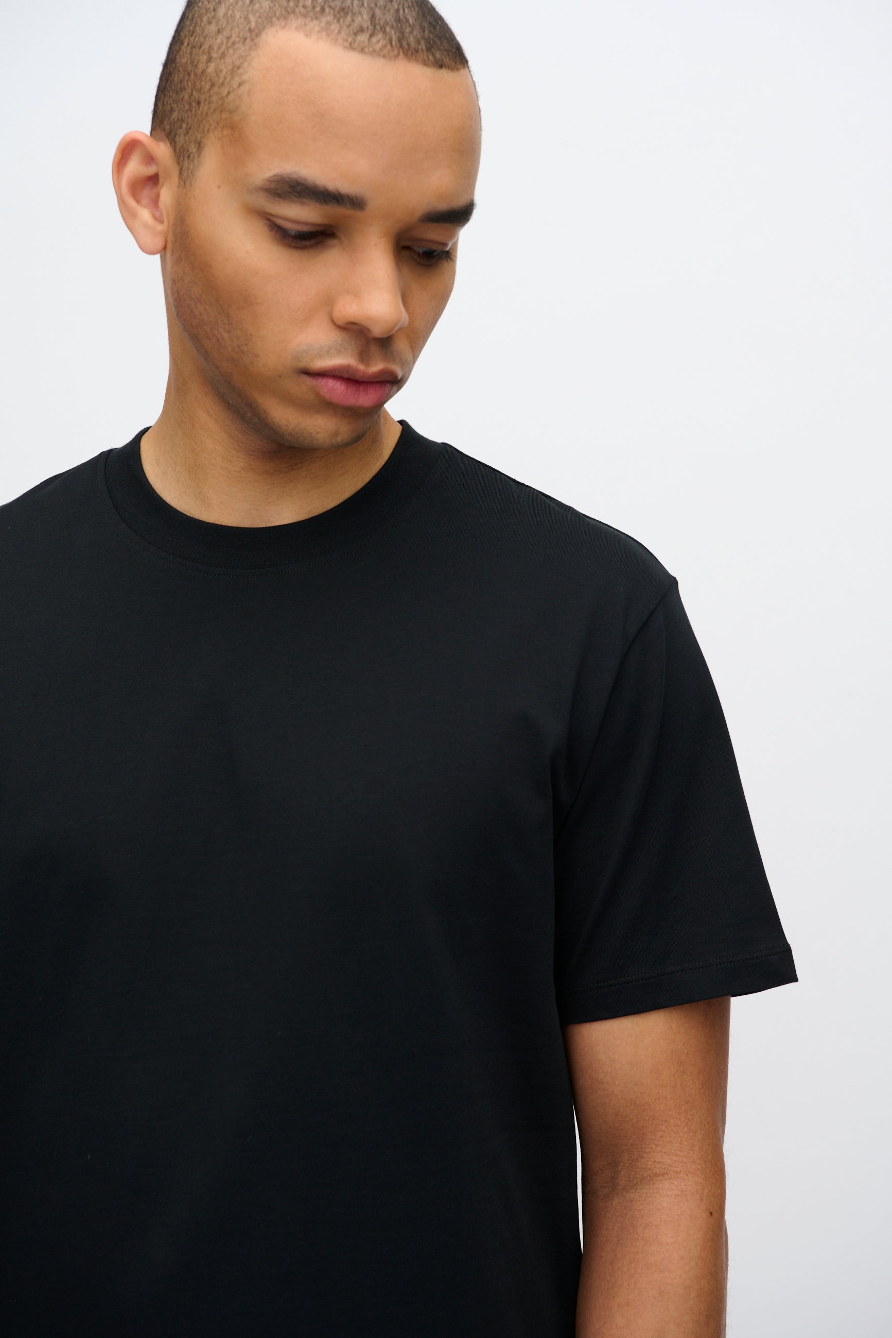 minimum male Aarhus short sleeved t-shirt G029 GOTS Short Sleeved T-shirt 999 Black