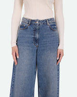 minimum female Aiyas 3731 Jeans Loose Jeans 1002 Medium Blue