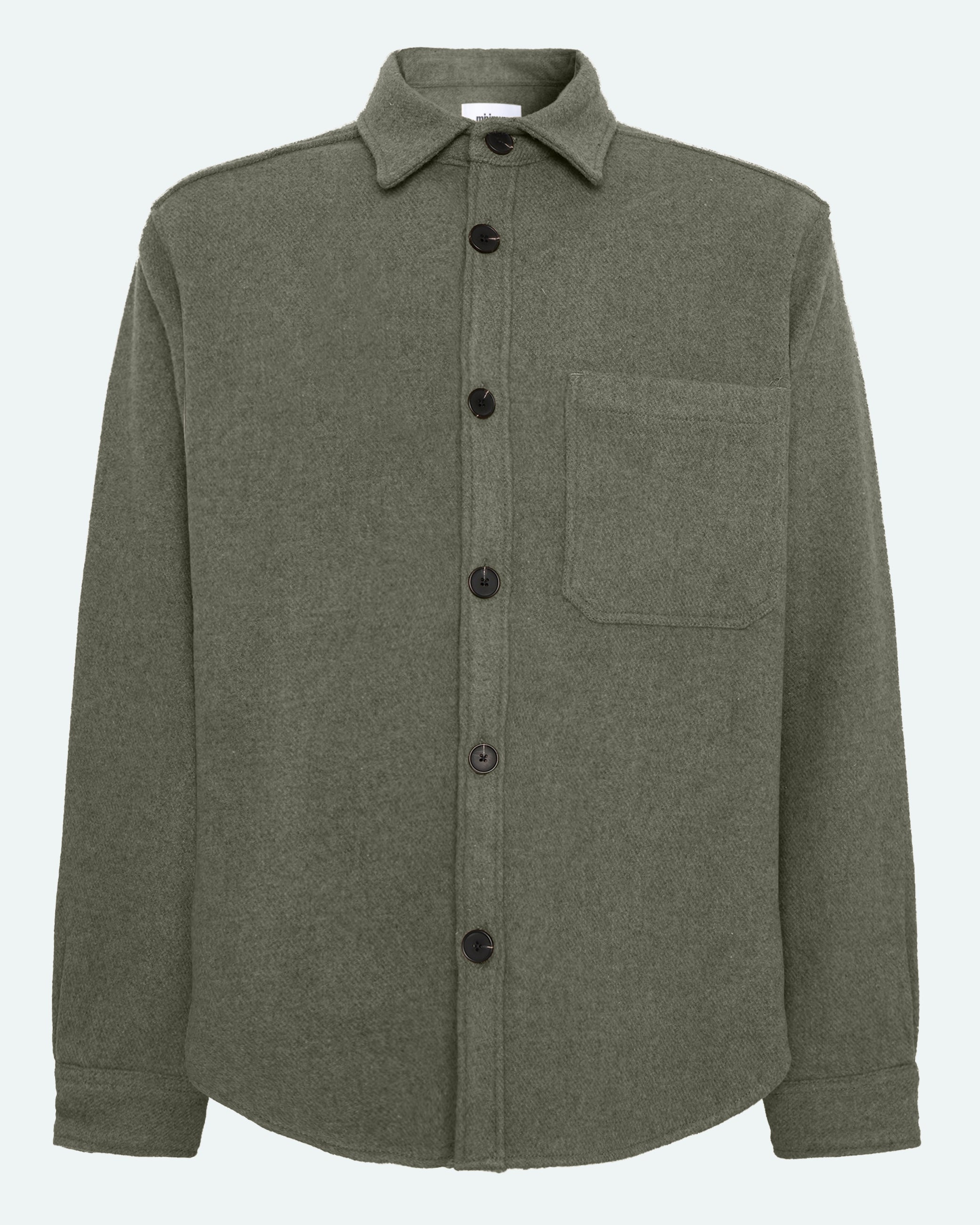 minimum male Alonso overshirt 3752 Overshirt 0515 Dusty Olive