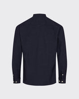 minimum male Anholt 2.0 0063 Shirt Long Sleeved Shirt 687M Navy Blazer Melange