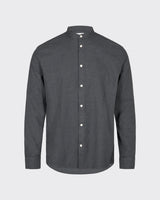 minimum male Anholt 2.0 0063 Long Sleeved Shirt 9005M Carbon Melange