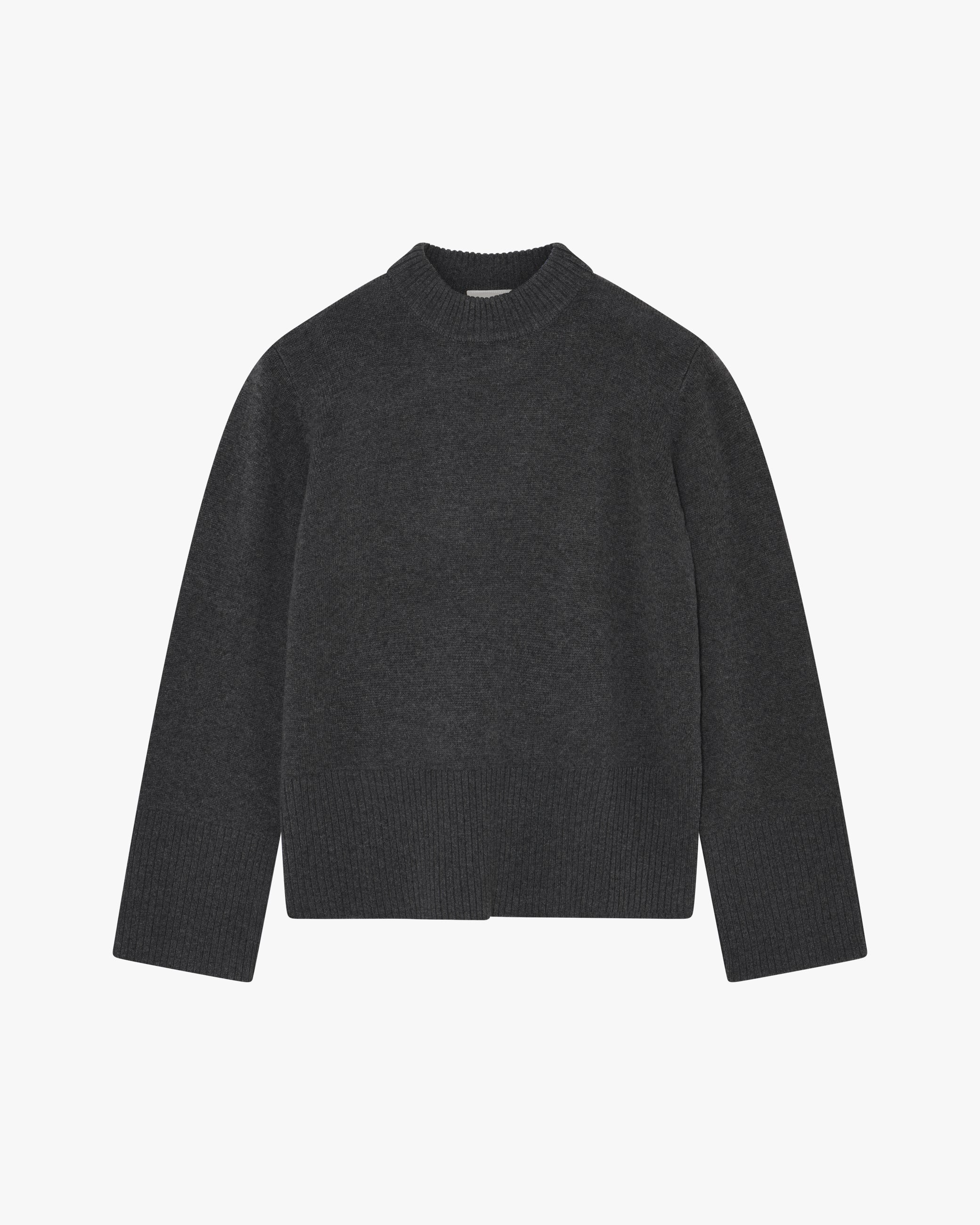 minimum female Brenda jumper 4495 Jumper 980M Dark Grey Melange