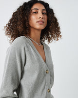 minimum female Cardine G007 Cardigan Cardigan 910M Light Grey Melange