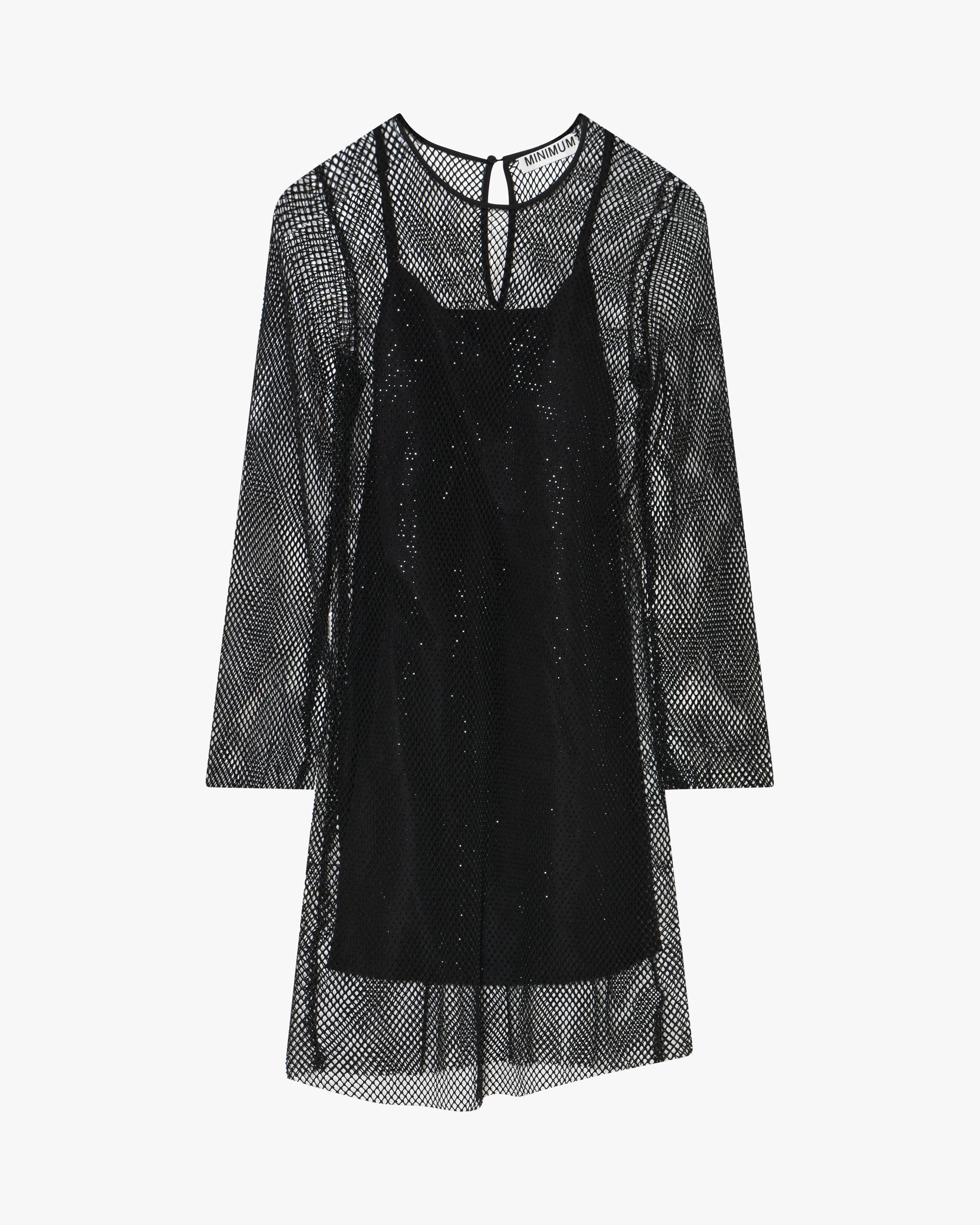minimum female Emma dress 4479 Short Dress 999 Black