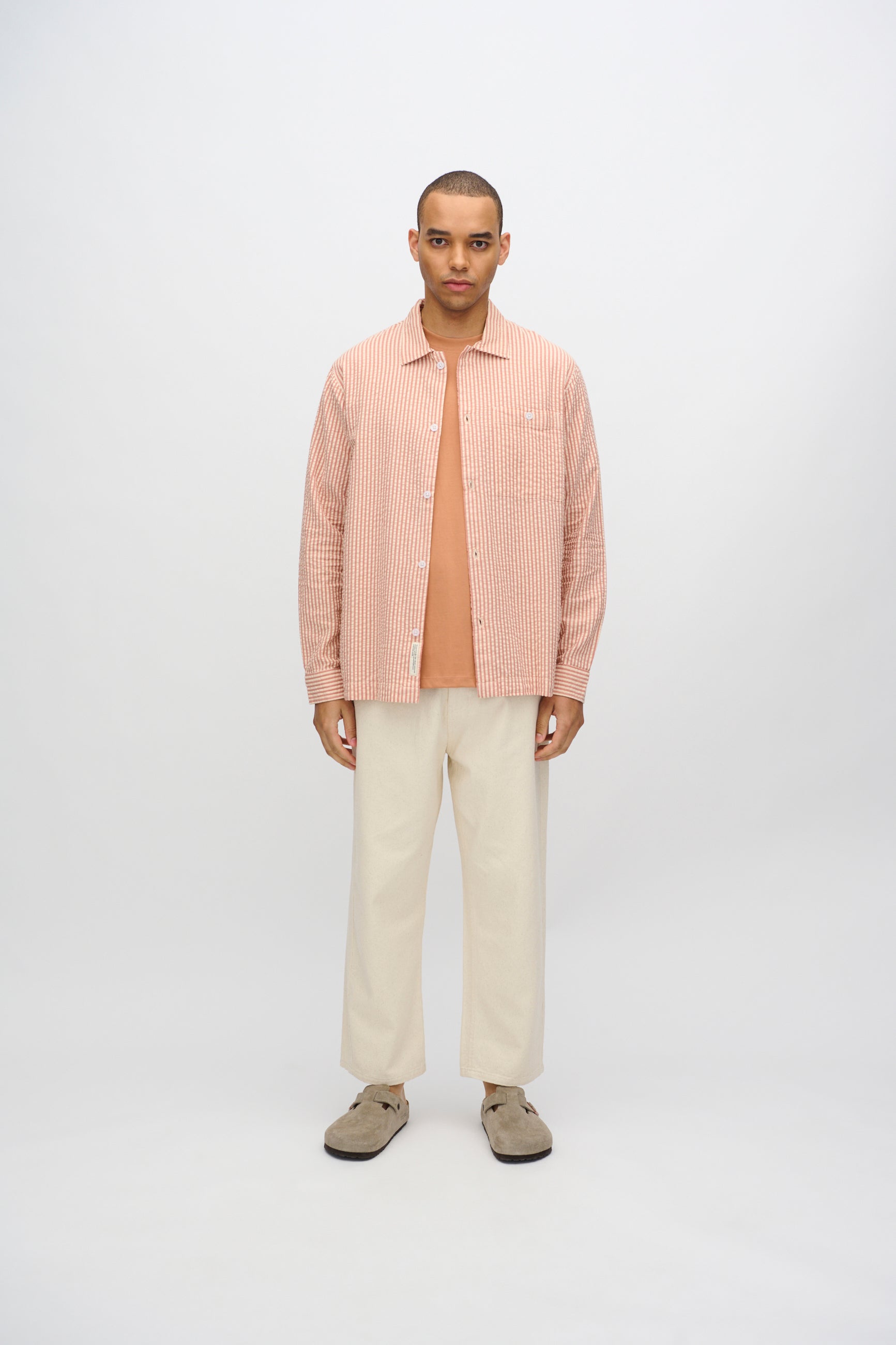 minimum male Francis long sleeved shirt 4240 Long Sleeved Shirt 1235 Sandstorm