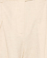 minimum female Gunli dressed pants with tie-detail 4191 Dressed Pants 1105 Brown Rice