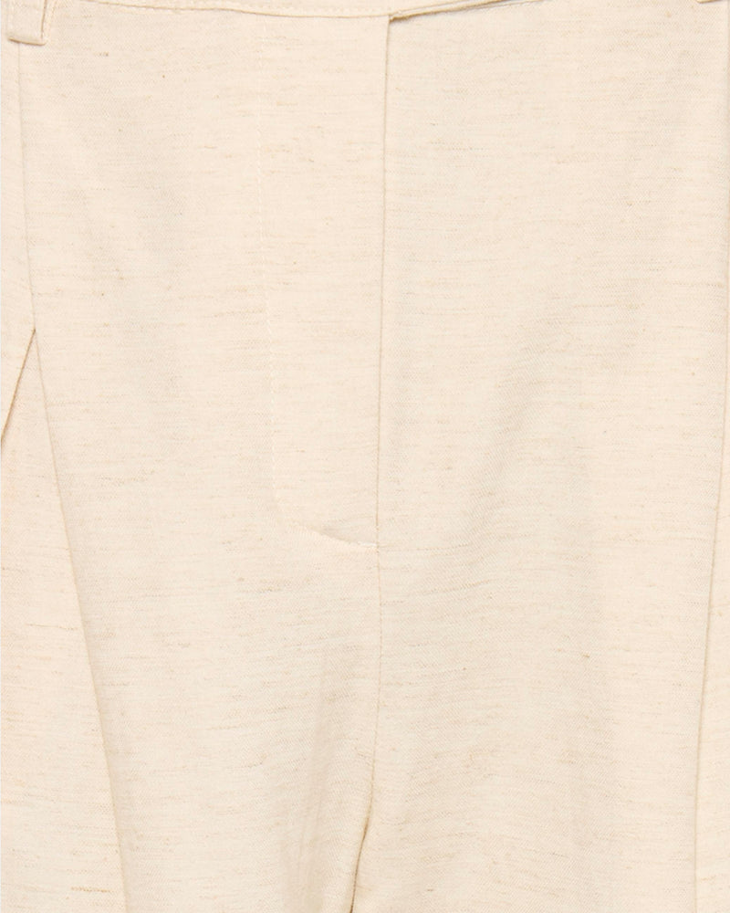 minimum female Gunli dressed pants with tie-detail 4191 Dressed Pants 1105 Brown Rice