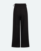 minimum female Gunli dressed pants with tie-detail 4191 Dressed Pants 999 Black