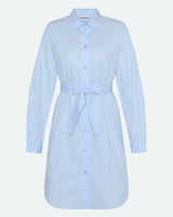 minimum female Hannah shirt-dress 4238 Midi Dress 1001 Light Blue