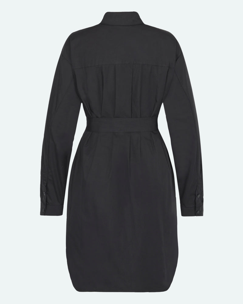 minimum female Hannah shirt-dress 4238 Midi Dress 999 Black