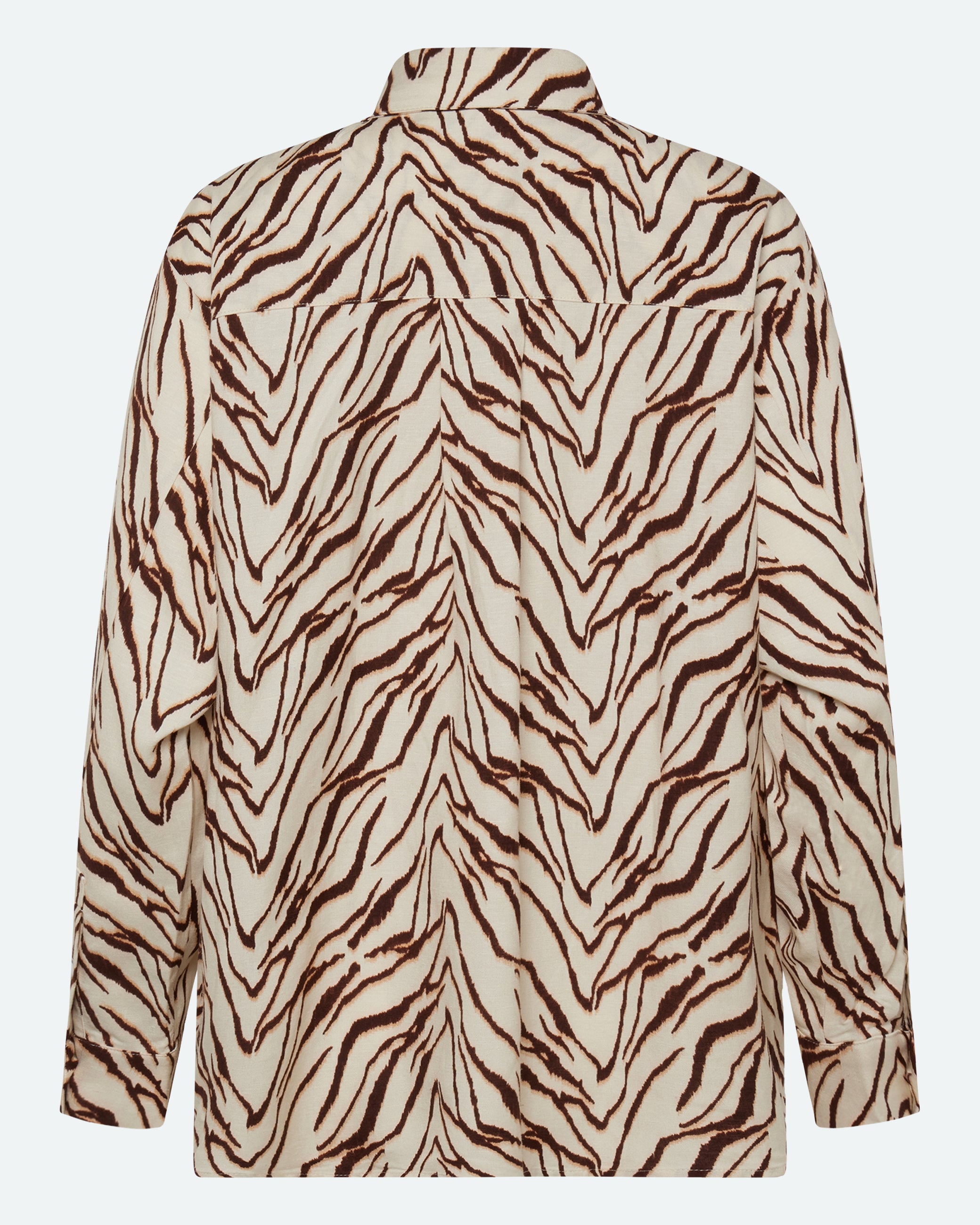 minimum female Harper long sleeved linen blend shirt 4263 Long Sleeved Shirt 1235 Sandstorm
