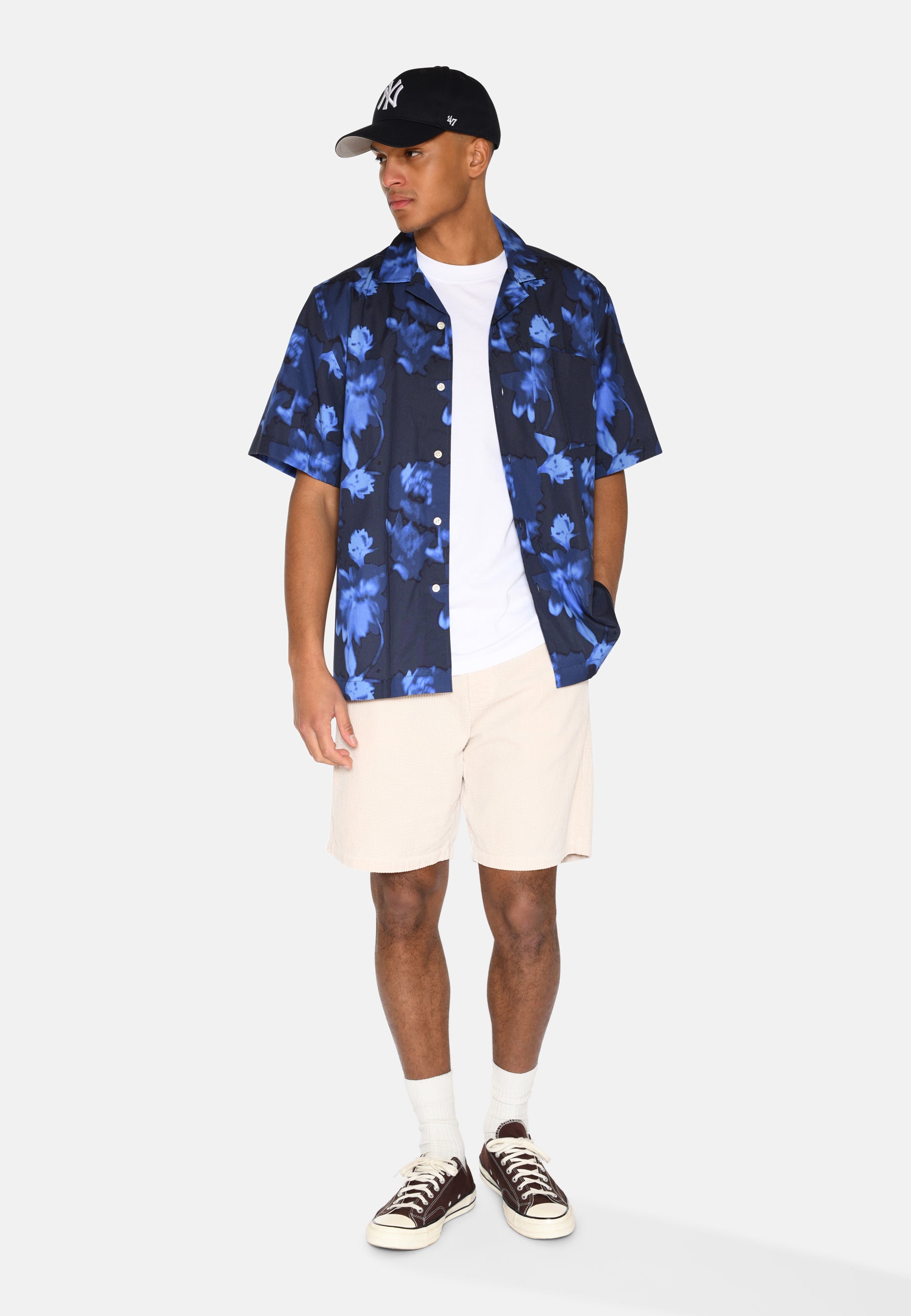 minimum male Hayden short sleeved shirt 4138 Short Sleeved Shirt 3922 Sky Captain