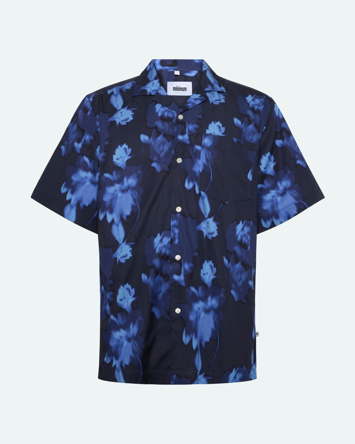 minimum male Hayden short sleeved shirt 4138 Short Sleeved Shirt 3922 Sky Captain
