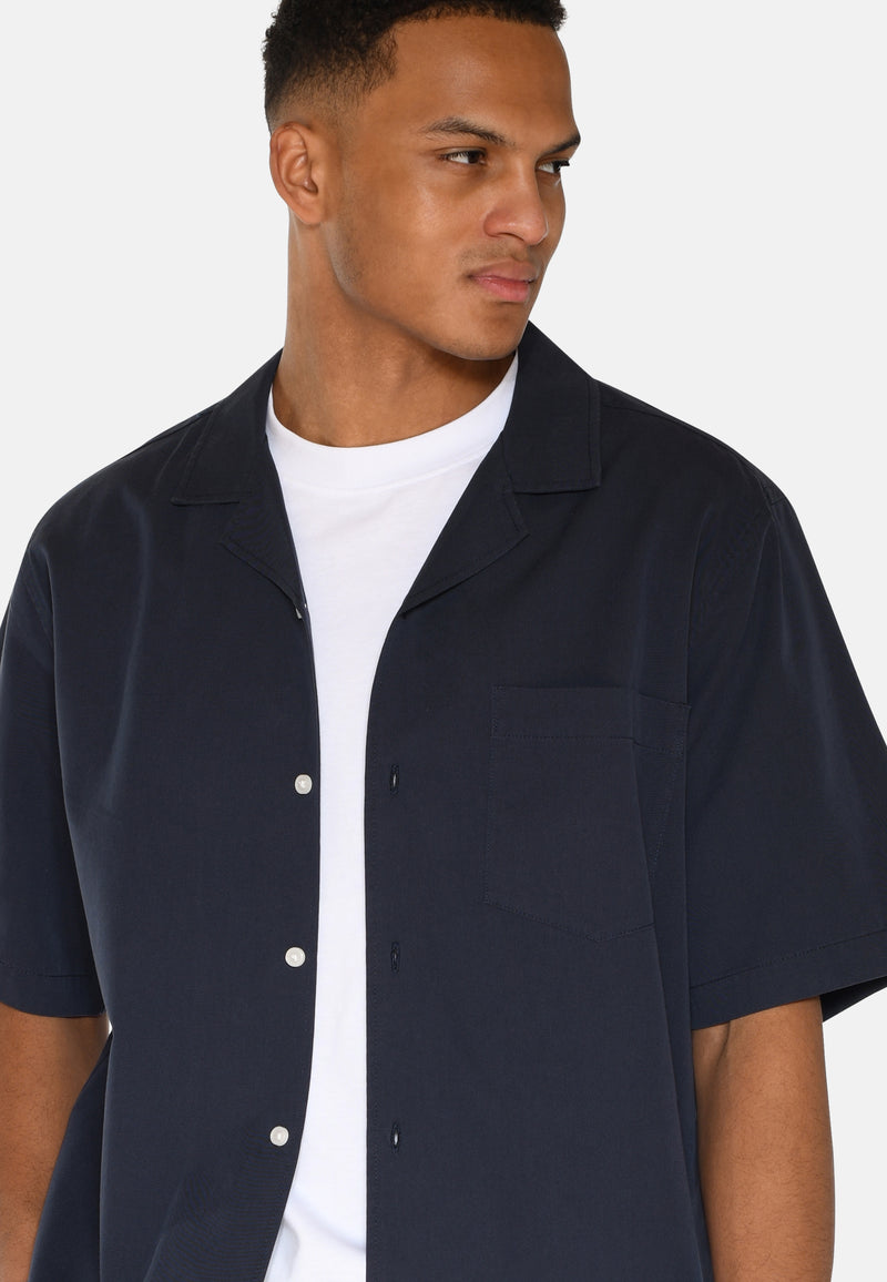 minimum male Hayden short sleeved shirt 4169 Short Sleeved Shirt 3922 Sky Captain