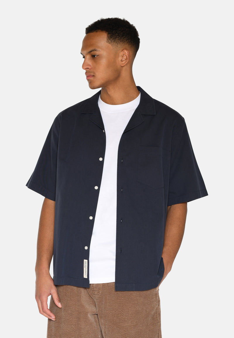 minimum male Hayden short sleeved shirt 4169 Short Sleeved Shirt 3922 Sky Captain
