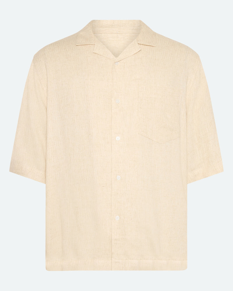 minimum male Hayden short sleeved shirt 4223 Short Sleeved Shirt 1105 Brown Rice