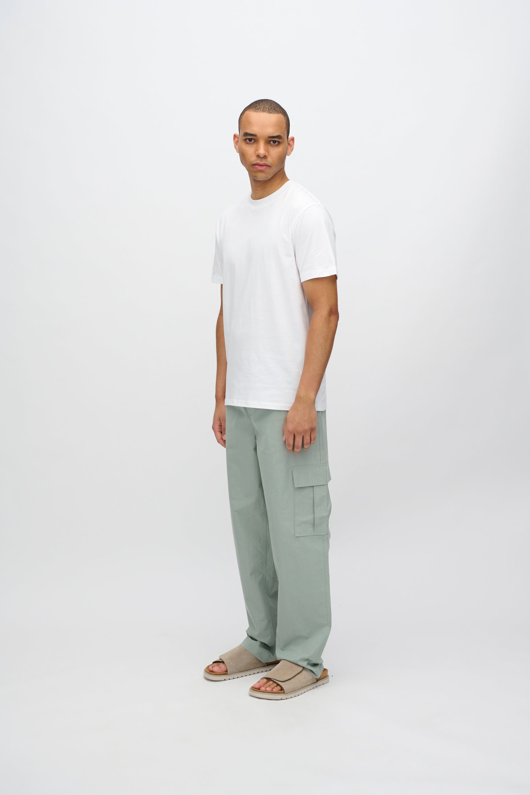 minimum male Huxley relaxed cargo pants 4233 Casual Pants 5808 Iceberg Green