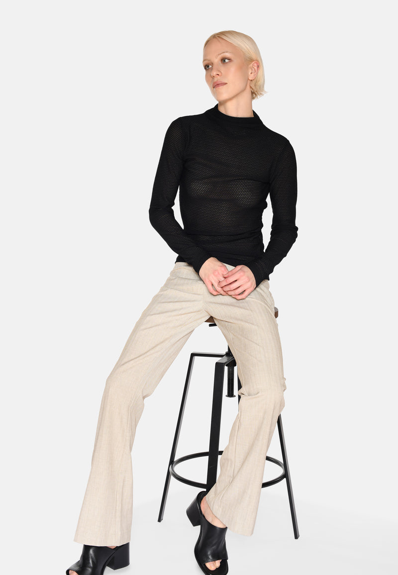 minimum female Ina long sleeved t-shirt 4156 Long Sleeved T-shirt 999 Black