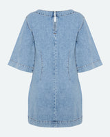 minimum female Jamilla denim dress 3731 Short Dress 1001 Light Blue