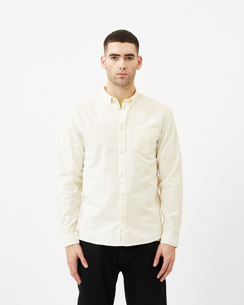 minimum male Jay 3.0 0063 Shirt Long Sleeved Shirt 004M Brokenwhite Melange