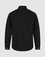 minimum male Jay 3.0 0063 Shirt Long Sleeved Shirt 999M Black/Grey Melange