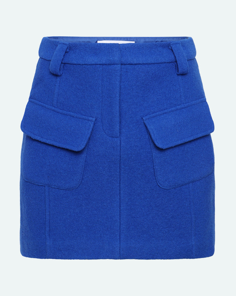 minimum female Jillana 3827 Skirt Short Skirt 4045 Lapis Blue