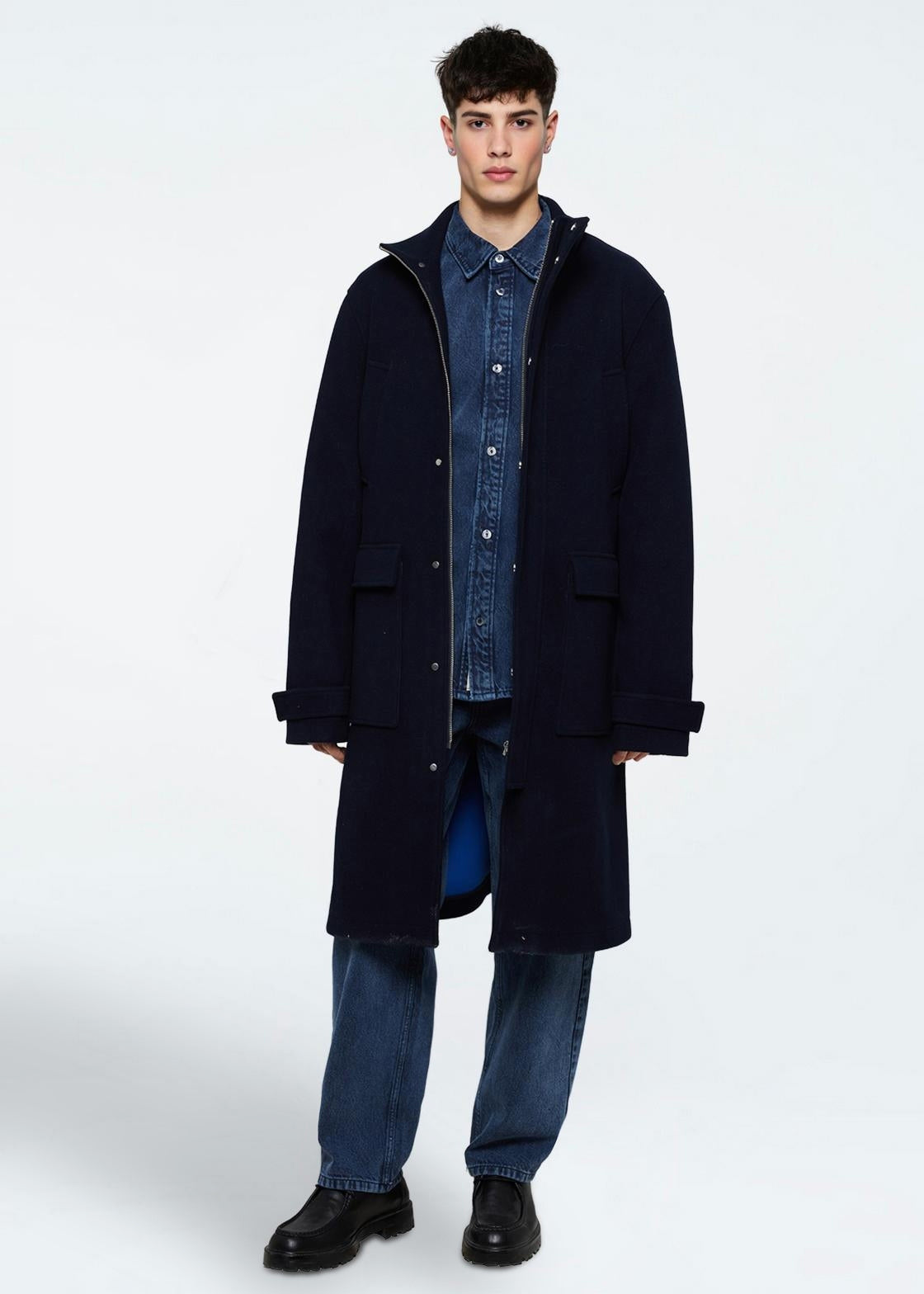minimum male Joseph Jacket 3699 Outerwear 3922 Sky Captain