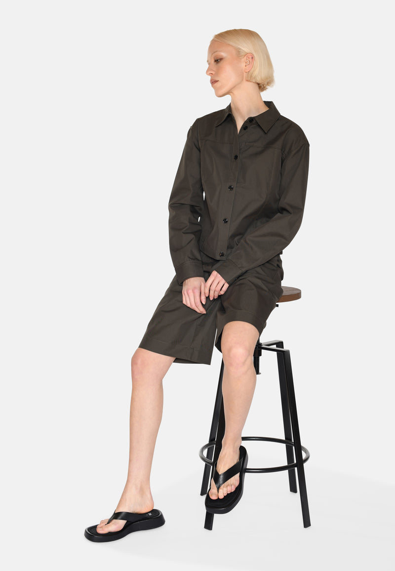 minimum female Juniper bermuda shorts 4137 Shorts 0506 Black Ink