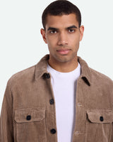 minimum male Kaison 9133 Overshirt Overshirt 1410 Pine Bark