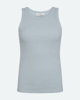 minimum female Lila tank top 4226 GOTS Gilet 4706 Gray Mist