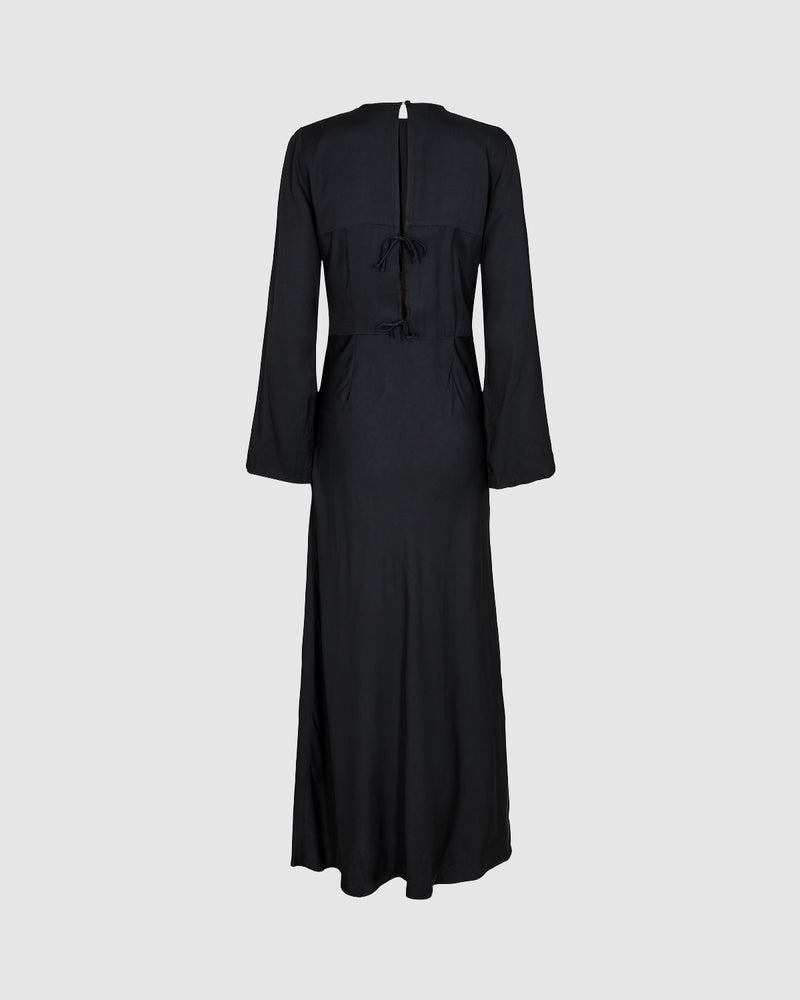 minimum female Livs 9949 Midi Dress 999 Black