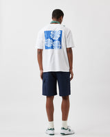 minimum male Lono 3420 Short Sleeved T-shirt 3831 Maritime Blue