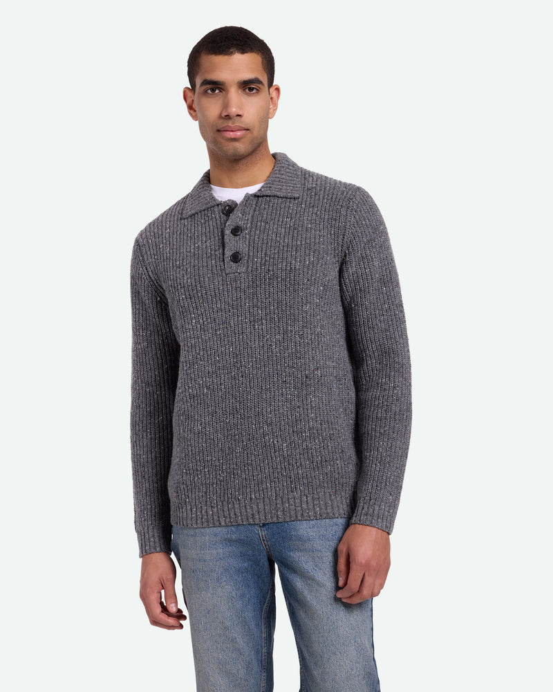 minimum male Lorey 3851 Jumper Jumper 960M Grey Melange