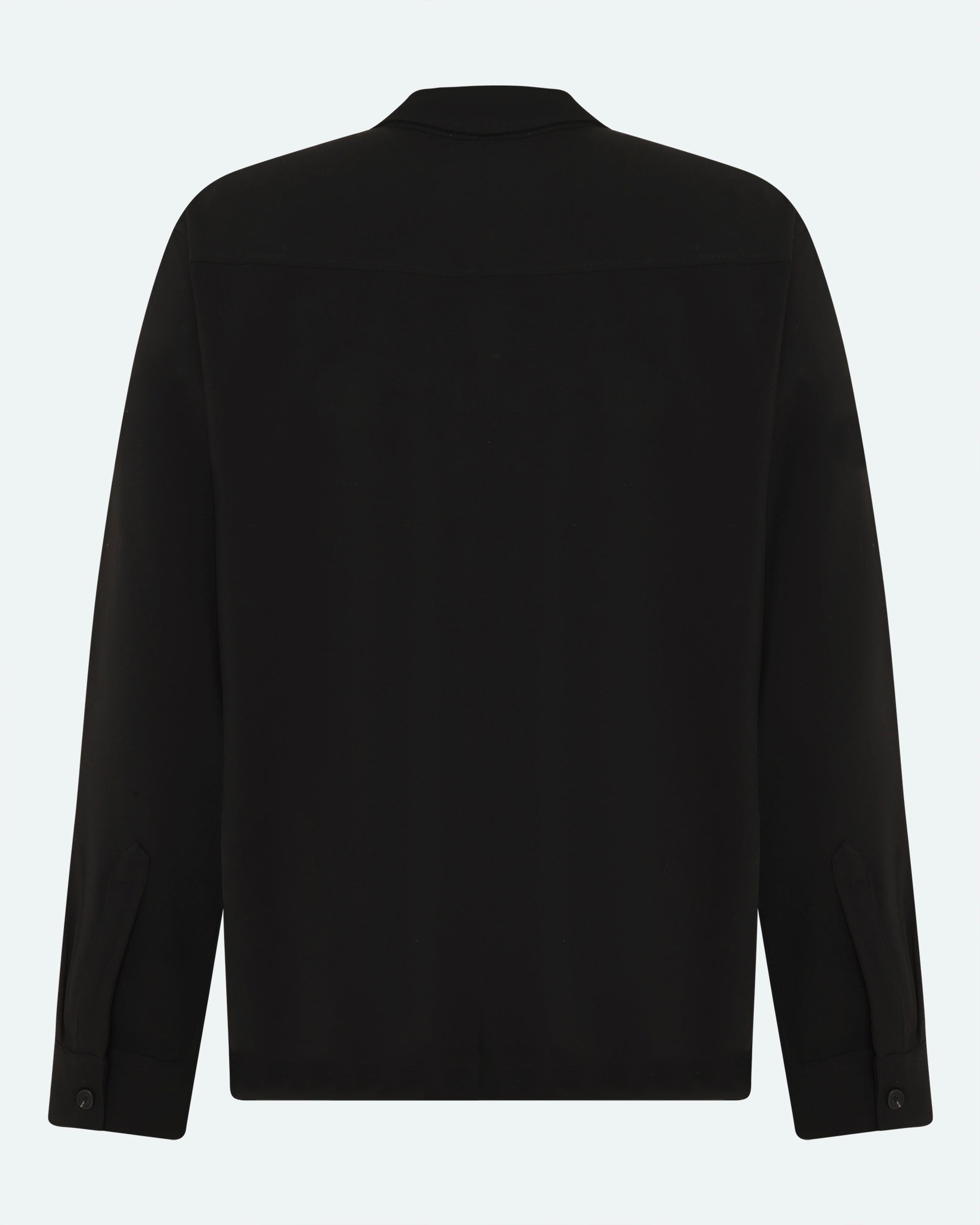 minimum male Maxson shirt 4383 Long Sleeved Shirt 999 Black