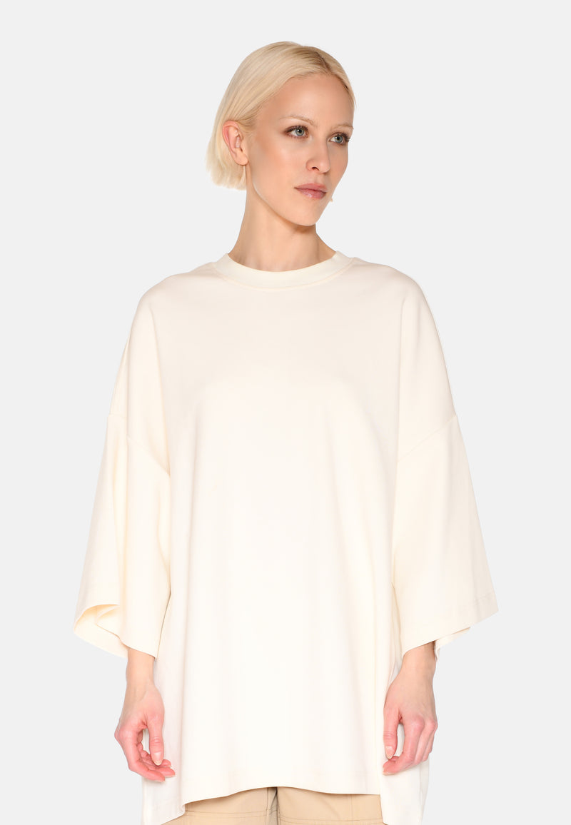 minimum female Norah oversized t-shirt 4157 Short Sleeved T-shirt 0608 Coco Milk